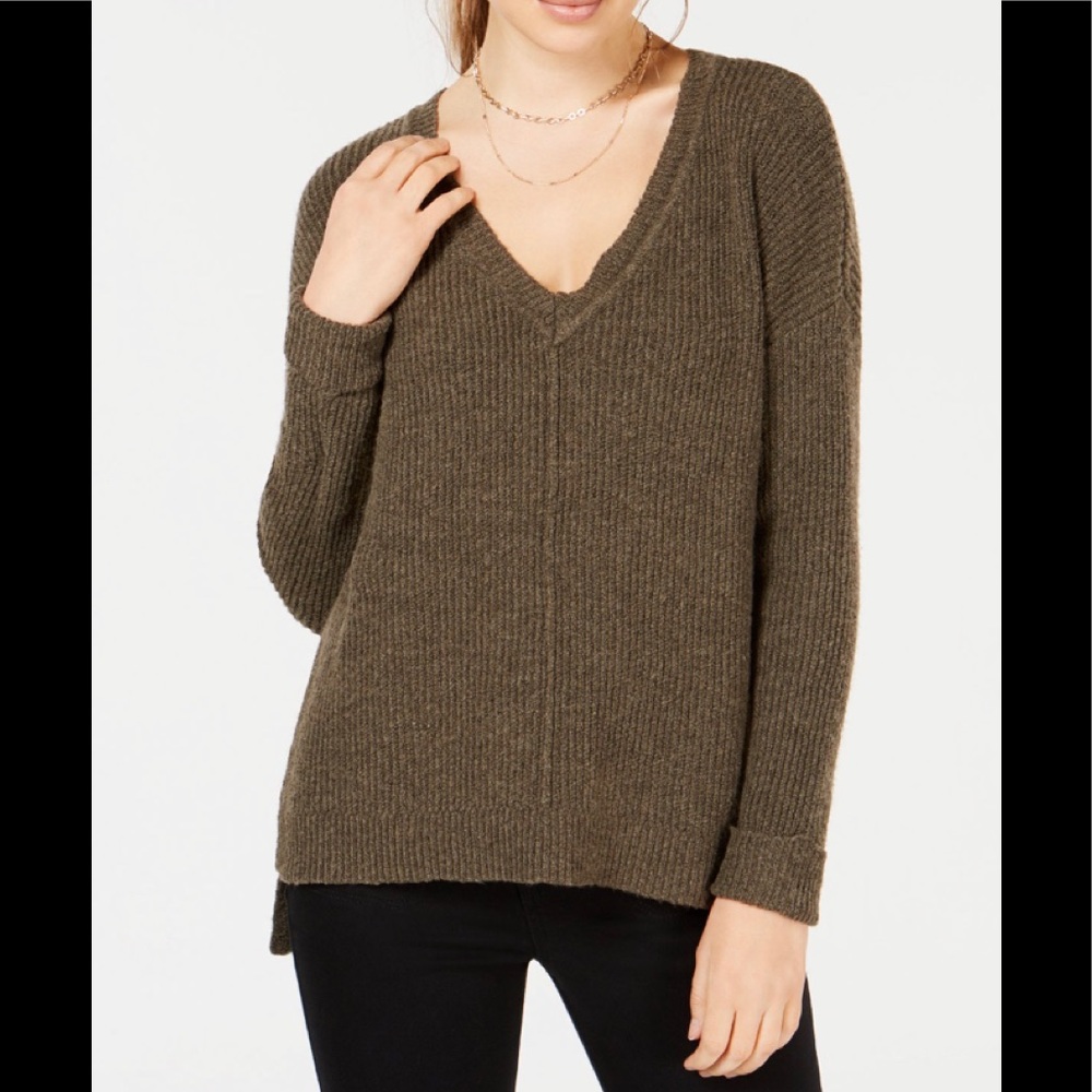 Hippie Rose Junior’s Mossy Ribbed - Knit  top